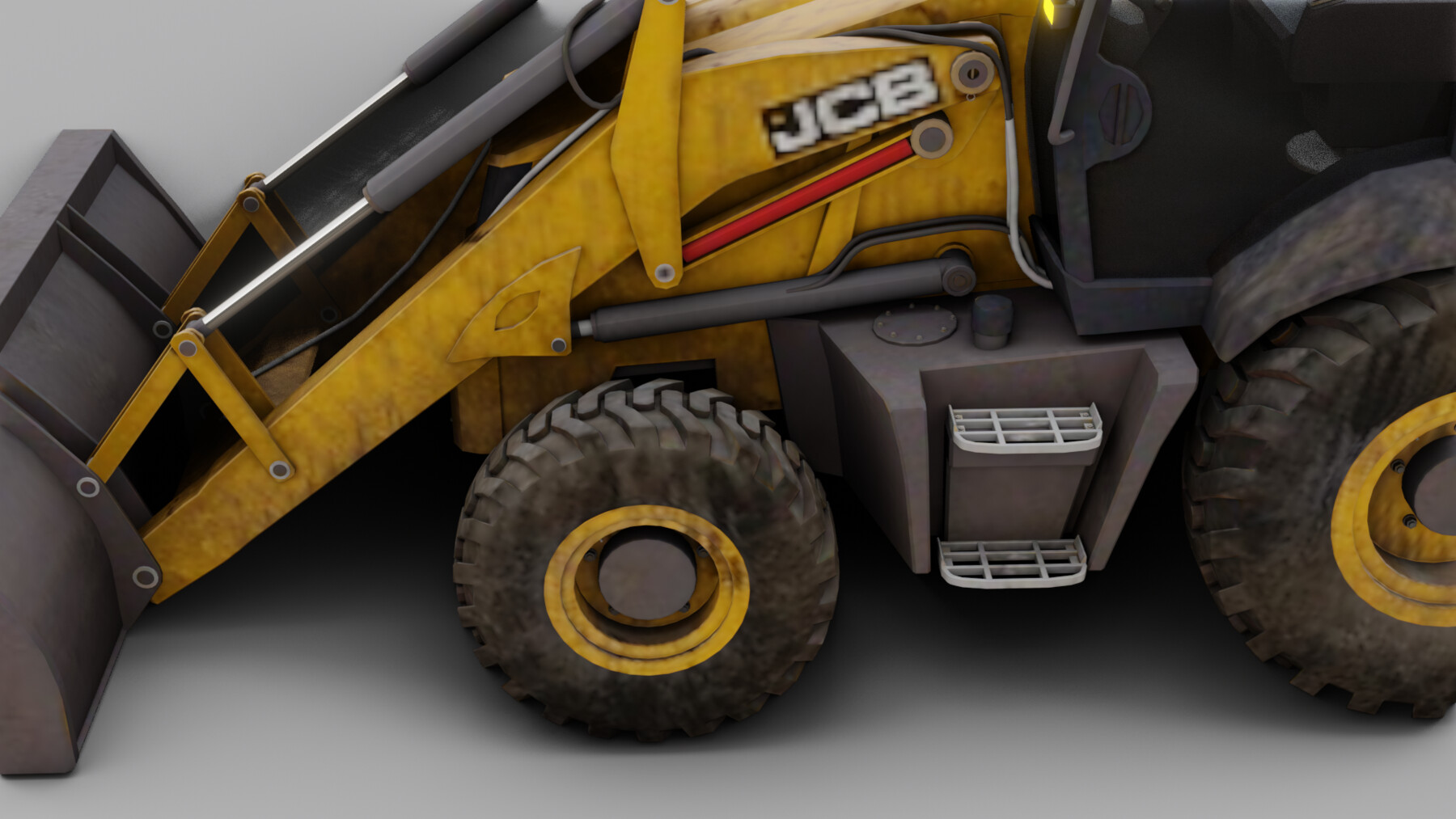 ArtStation - JCB BULLDOZER GAME READY | Game Assets