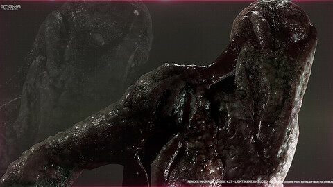 Parasite Zombie 02 - Game Assets + Extra