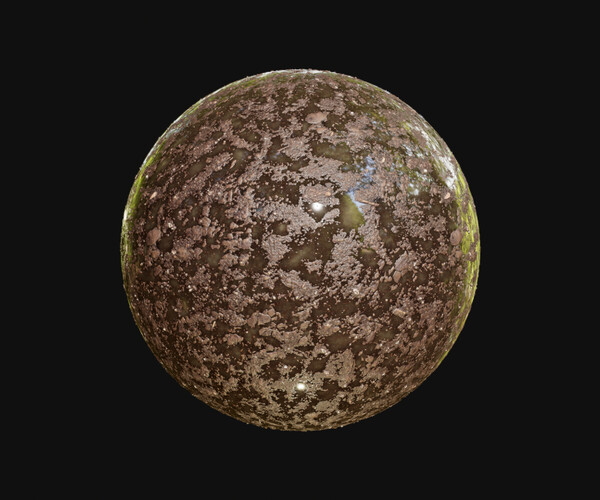 ArtStation - Dry And Wet Terrain Sbsar - 001 | Game Assets