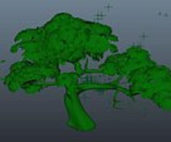 ArtStation - Tree cartoon | Game Assets