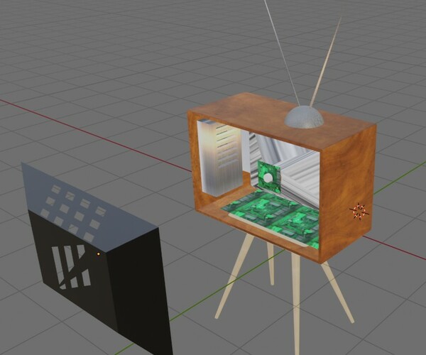 ArtStation - Телевизор | Game Assets