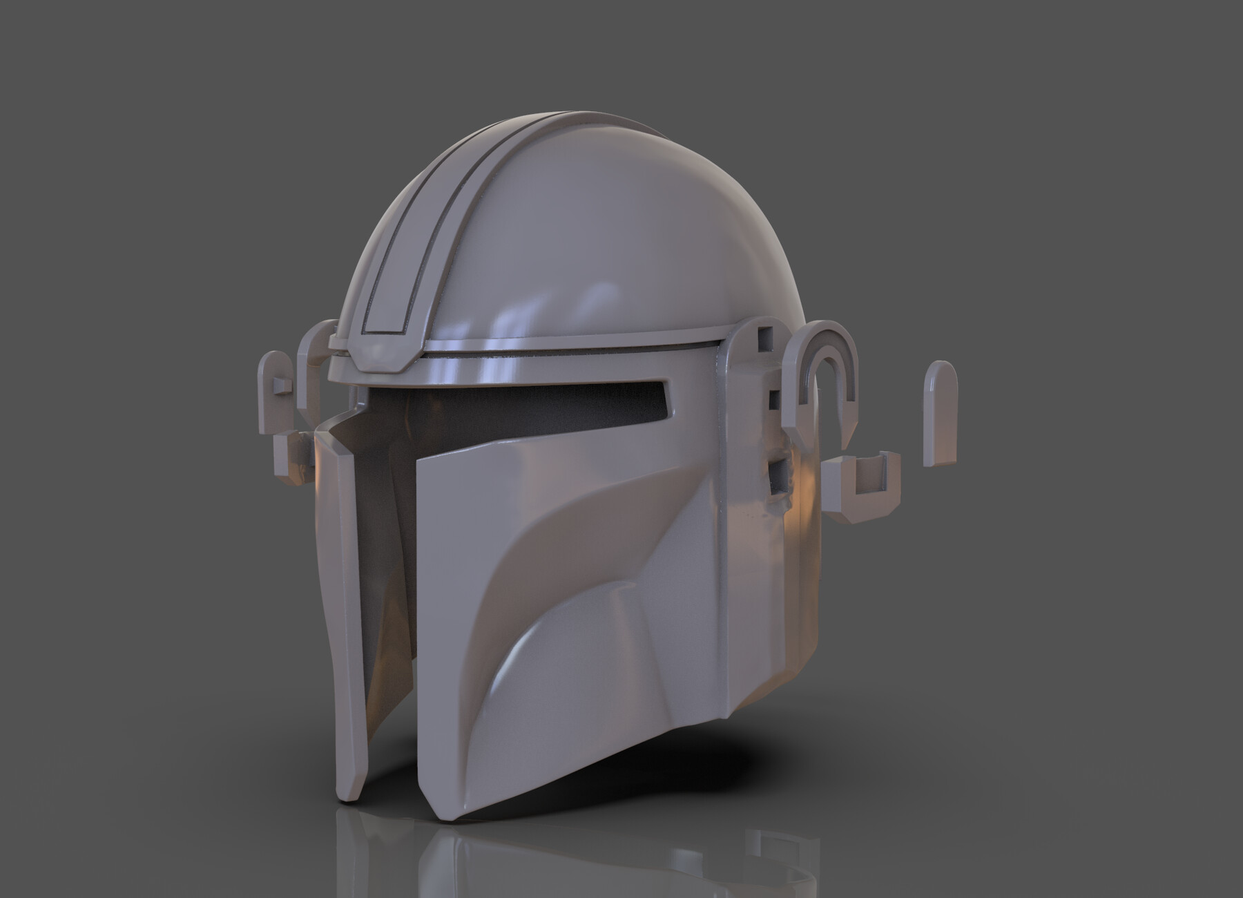 ArtStation Din Djarin The Mandalorian Helmet Replica Resources