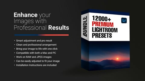 12,000+ Premium Advanced Lightroom Presets Collection