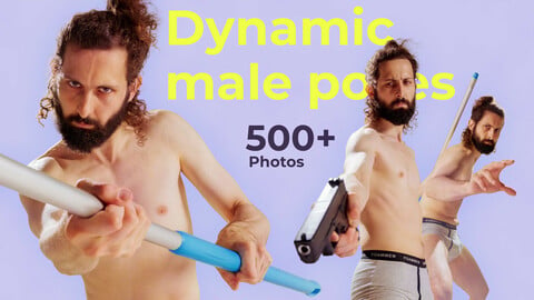 500+ Dynamic Male Poses / Reference Pictures