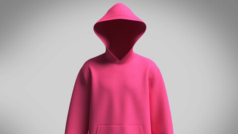 Men's Hoodie-PINK