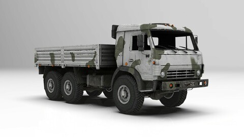 Kamaz  (ALL OBJECTS ARE DETACHABLE)