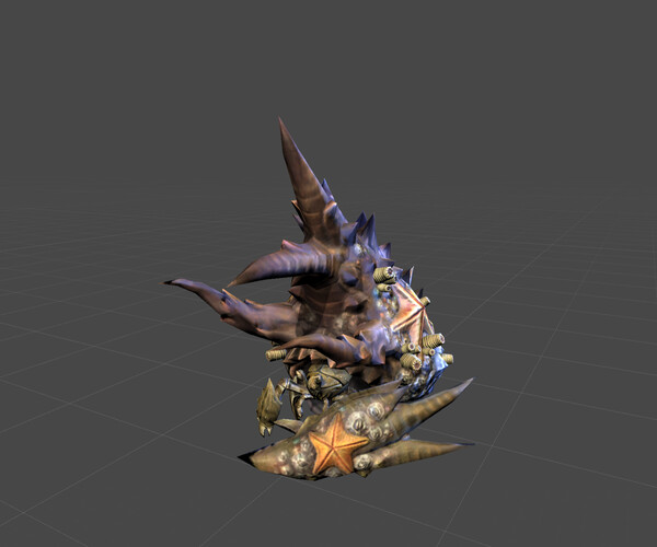 ArtStation Crab Crustacean Mutant Game Assets