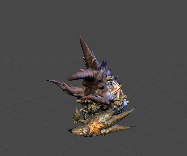 ArtStation Crab Crustacean Mutant Game Assets