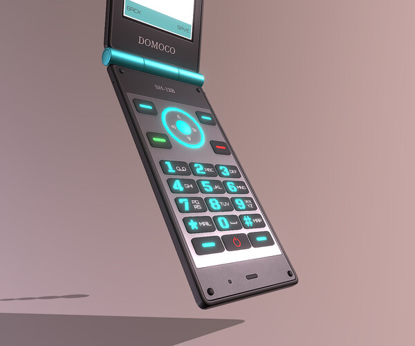 ArtStation - My Own Dream 2000's Cell Phone
