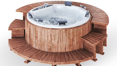 jacuzzi, spa, bath, bathroom