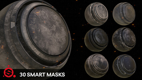 30 Smart Masks For Substance Painter