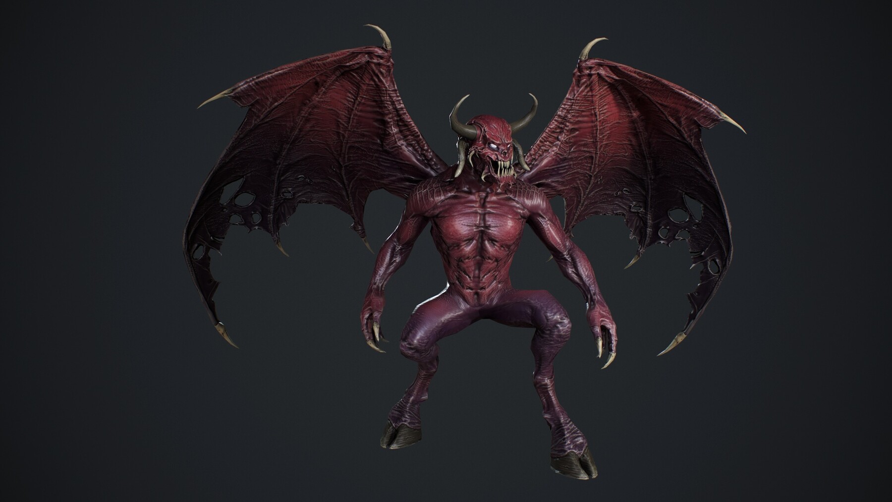 ArtStation - Demon 3 | Game Assets