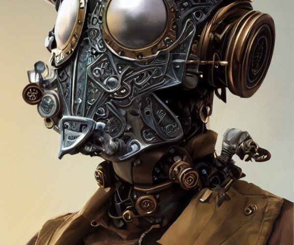 ArtStation - Steampunk helmet 2000 Concept Art Inspiration ready | Artworks