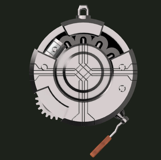 ArtStation Arcane League of Legends Ekko stopwatch 3D model