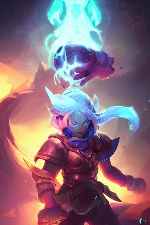 ArtStation - League of Legends Heros FanArt 8k collection | Artworks