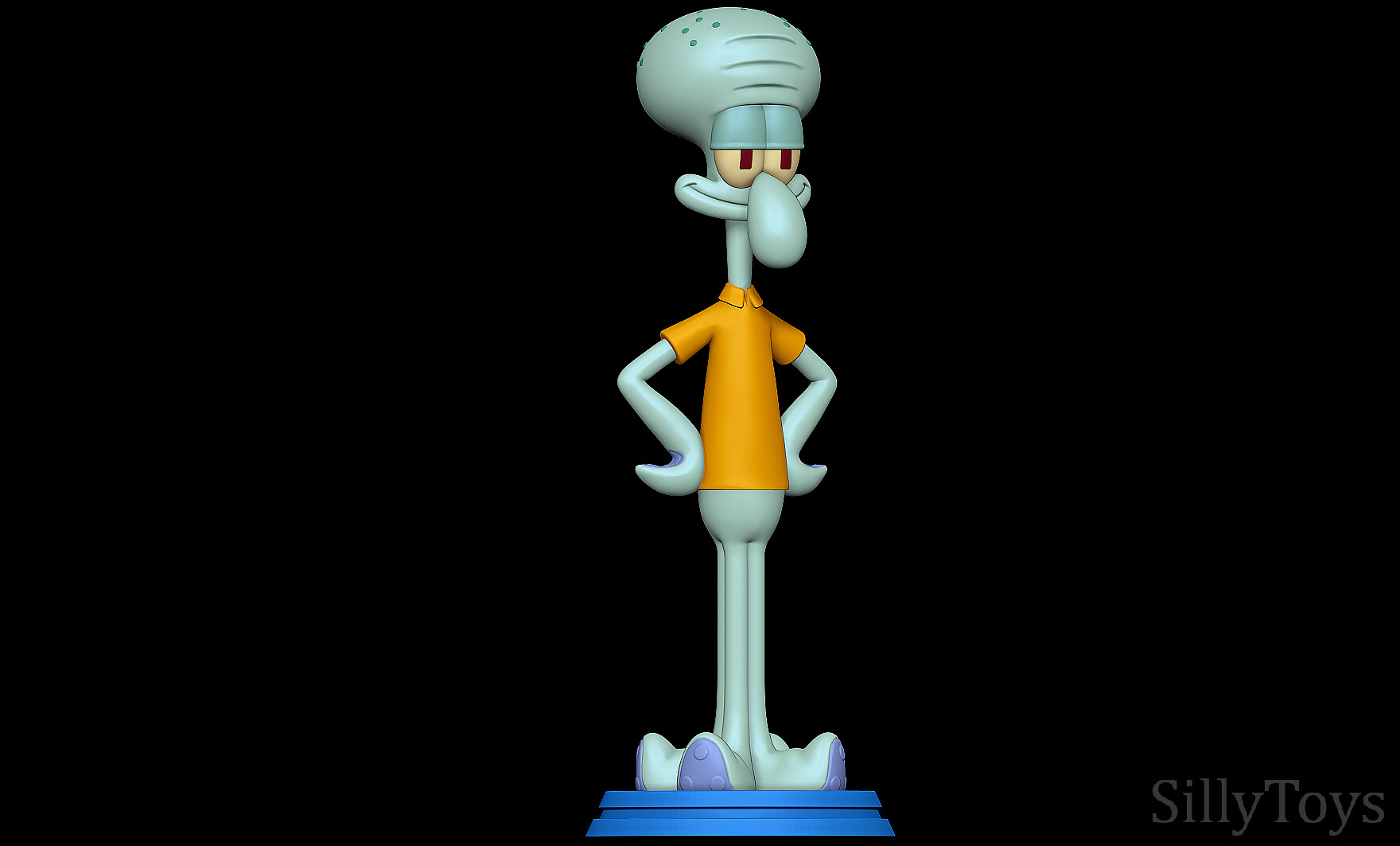 Artstation Squidward Spongebob Squarepants 3d Print Model Resources