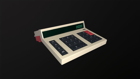Vintage Soviet Calculator Electronic-42
