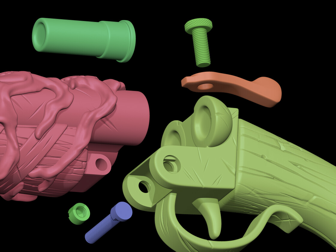 Lucian Bogdan - Demon Slayer Genya short shotgun cosplay from infinity