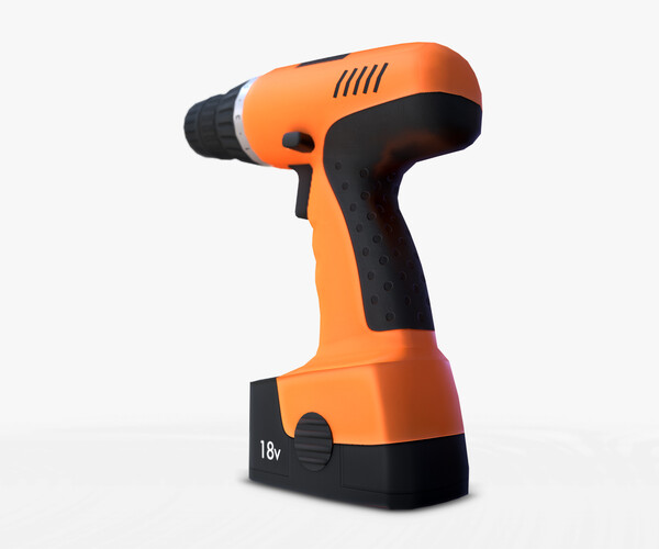 ArtStation Cordless Drill Game Assets