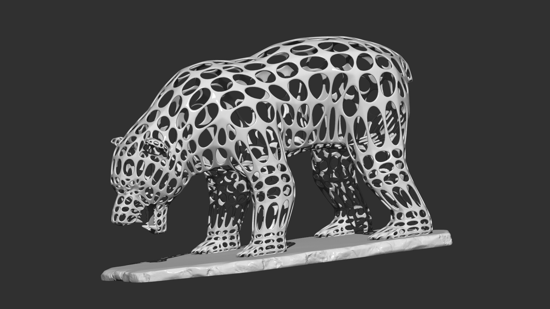 ArtStation - Bear 3d print | Resources