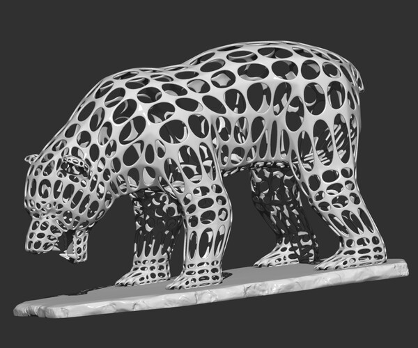 ArtStation - Bear 3d print | Resources