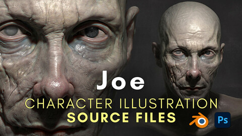 Joe - Character Illustration Source Files