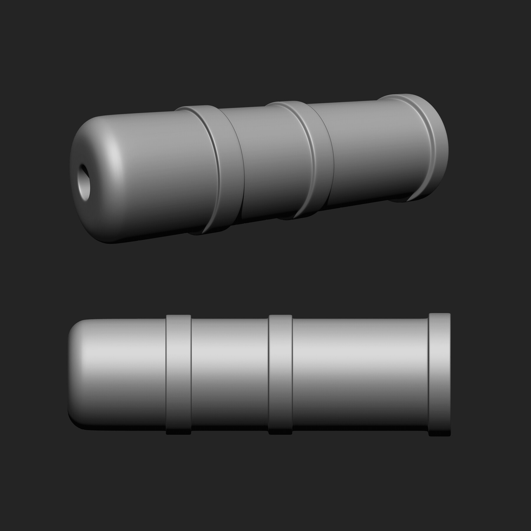 ArtStation - Gun Parts Suppressor IMM Brush Pack 15 in One Vol. 3 | Brushes
