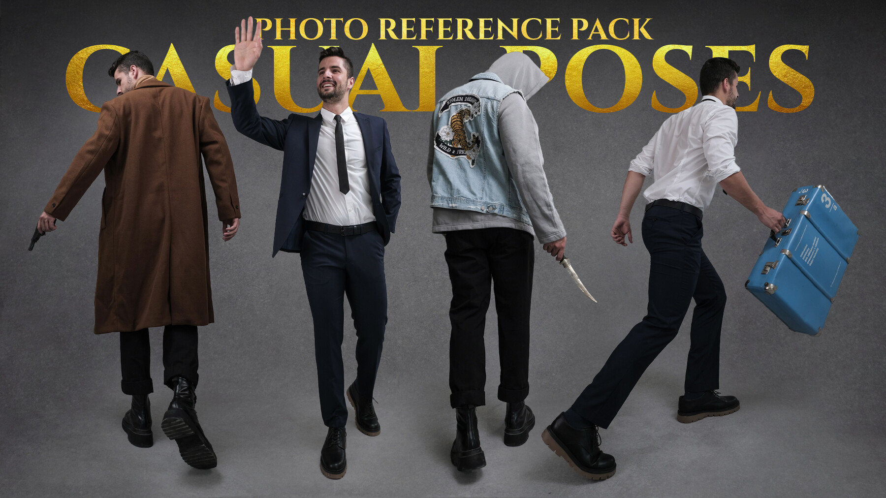 ArtStation - A Casual Poses Photo Reference Pack For Artists 932 JPEGs ...