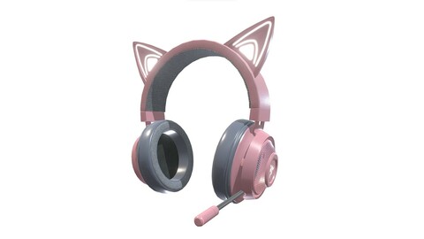 RAZER HEADPHONES KITTY EARS