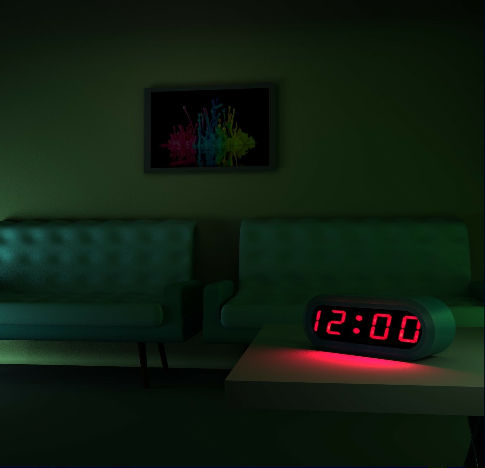 ArtStation 3D Digital clock Resources
