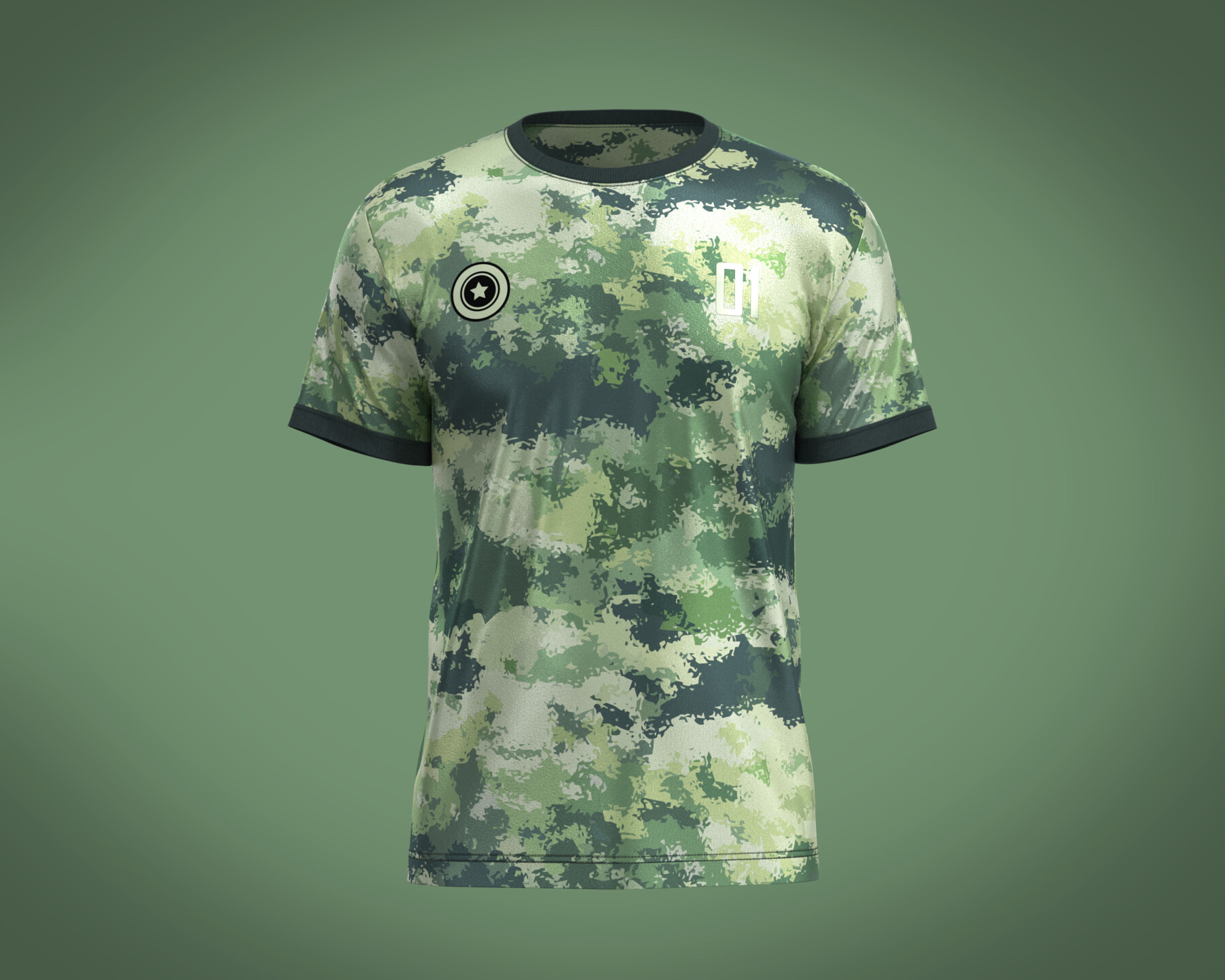 ArtStation - Ladies Camo T-Shirt