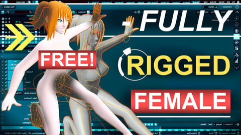 Advanced FULLY Rigged (Female Body)