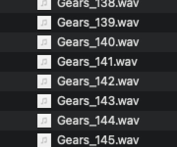 ArtStation - Mechanical Sound Effects | Game Assets