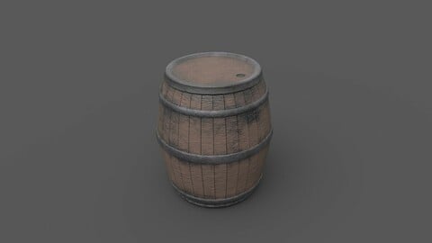 Free Oak Barrel