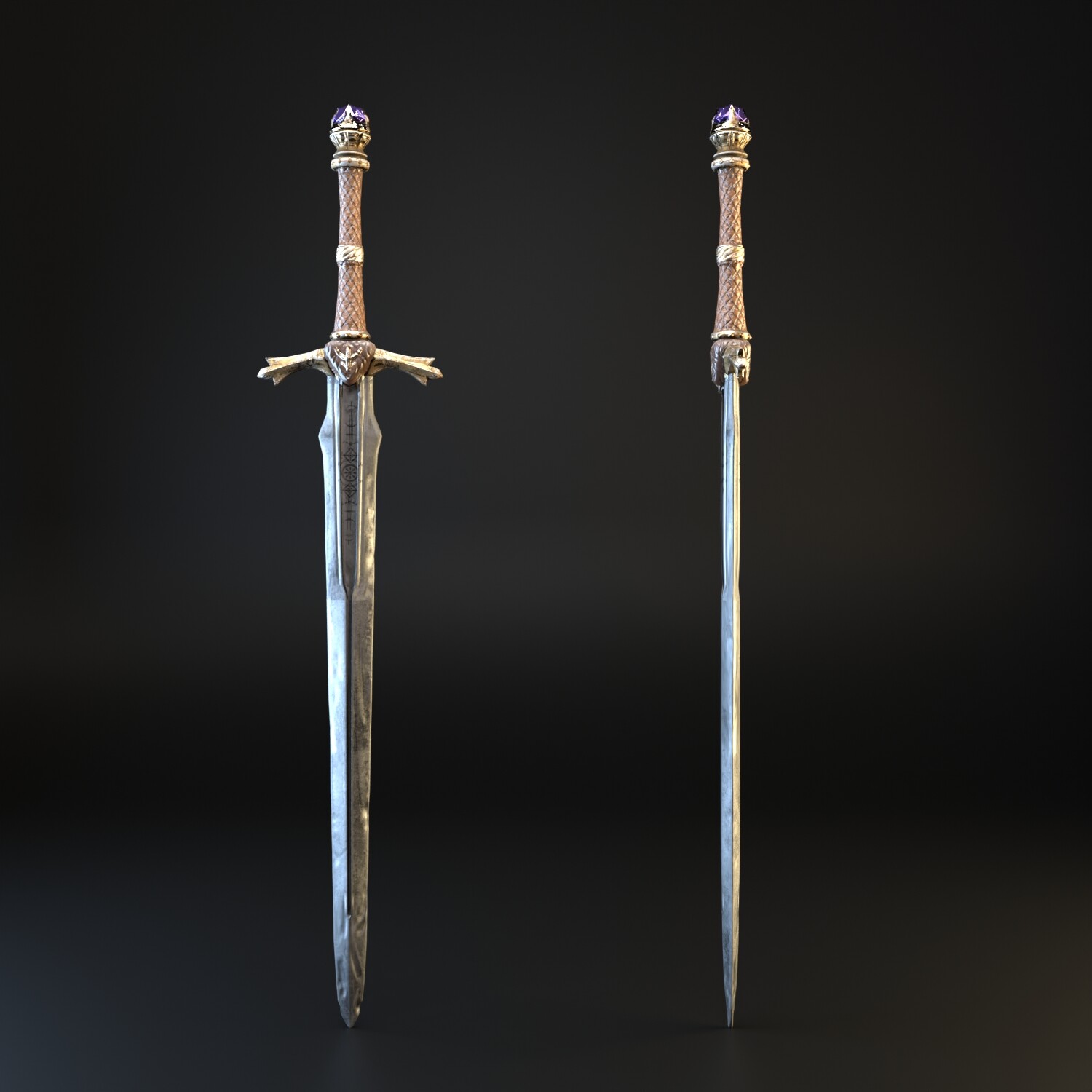 ArtStation - Kia Sword 01 | Game Assets