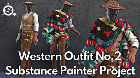Western No.2 : Substance Painter Project