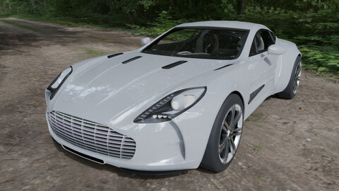 Aston Martin ONE-77 with Engine Sounds