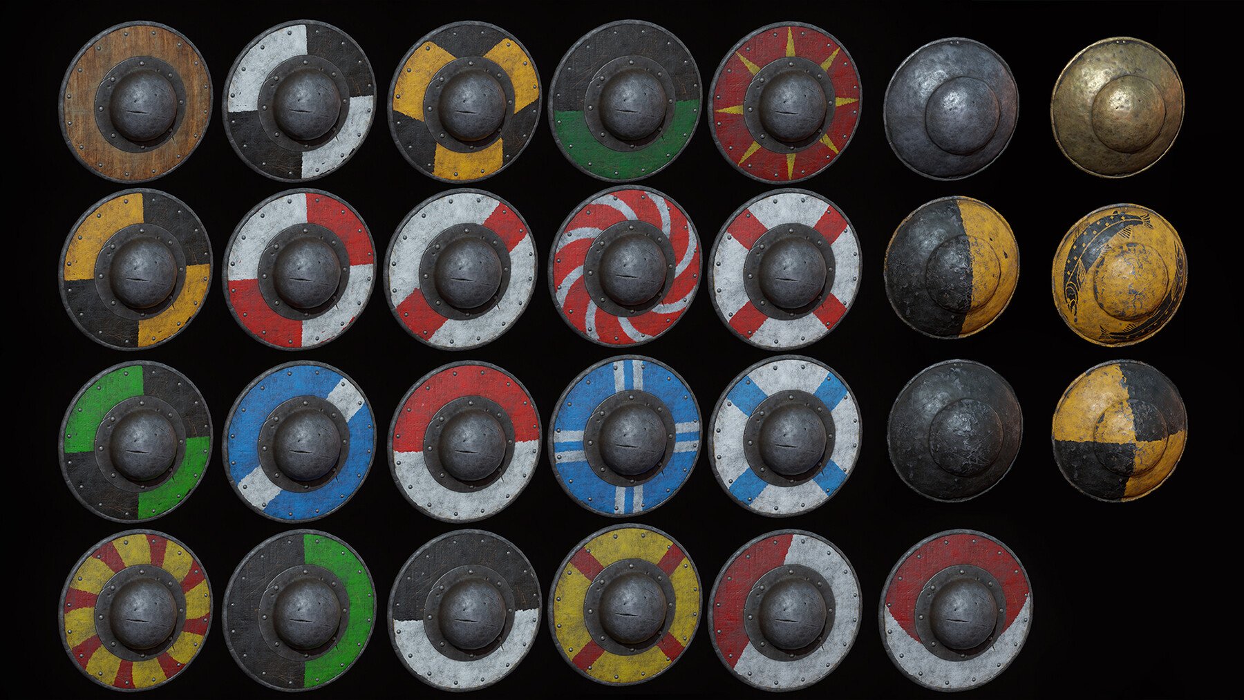 ArtStation - Buckler Shields | Game Assets