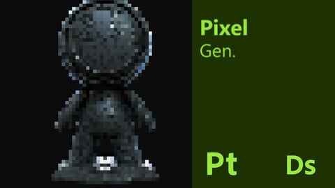 Pixel art genrator