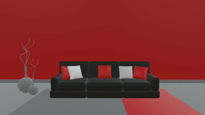 ArtStation - Living Room 12'x18' LR2 | Resources