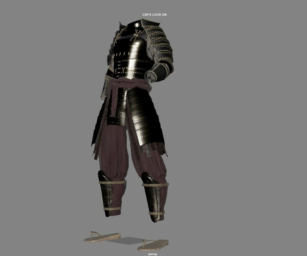 ArtStation - Samurai Cloth | Game Assets