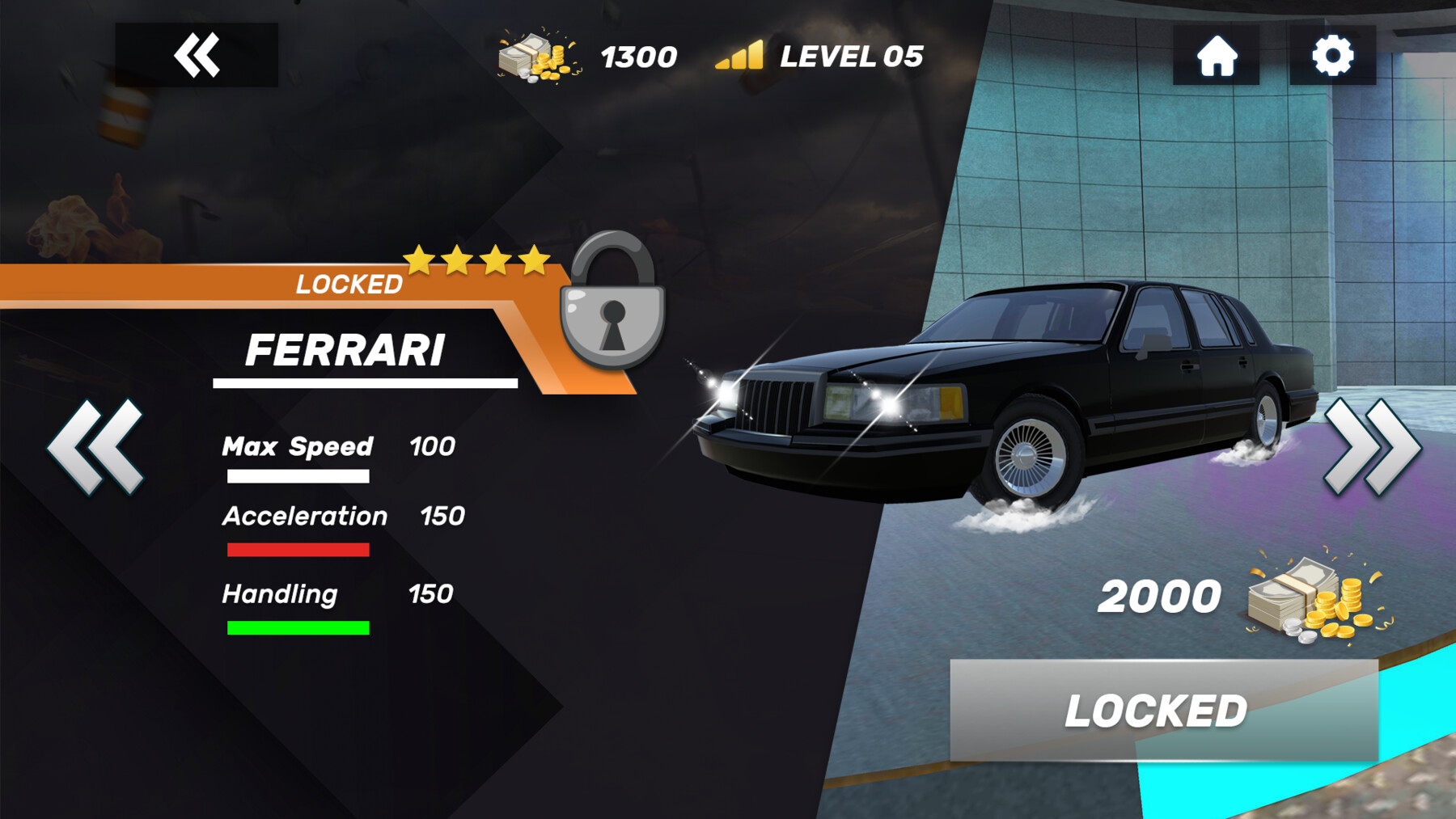 ArtStation CAR RACING GAME UI TEMPLATE Game Assets