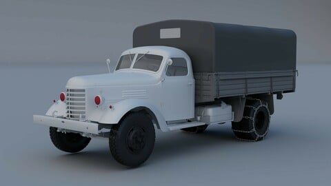 CA-10 Truck  (ALL OBJECTS ARE DETACHABLE)