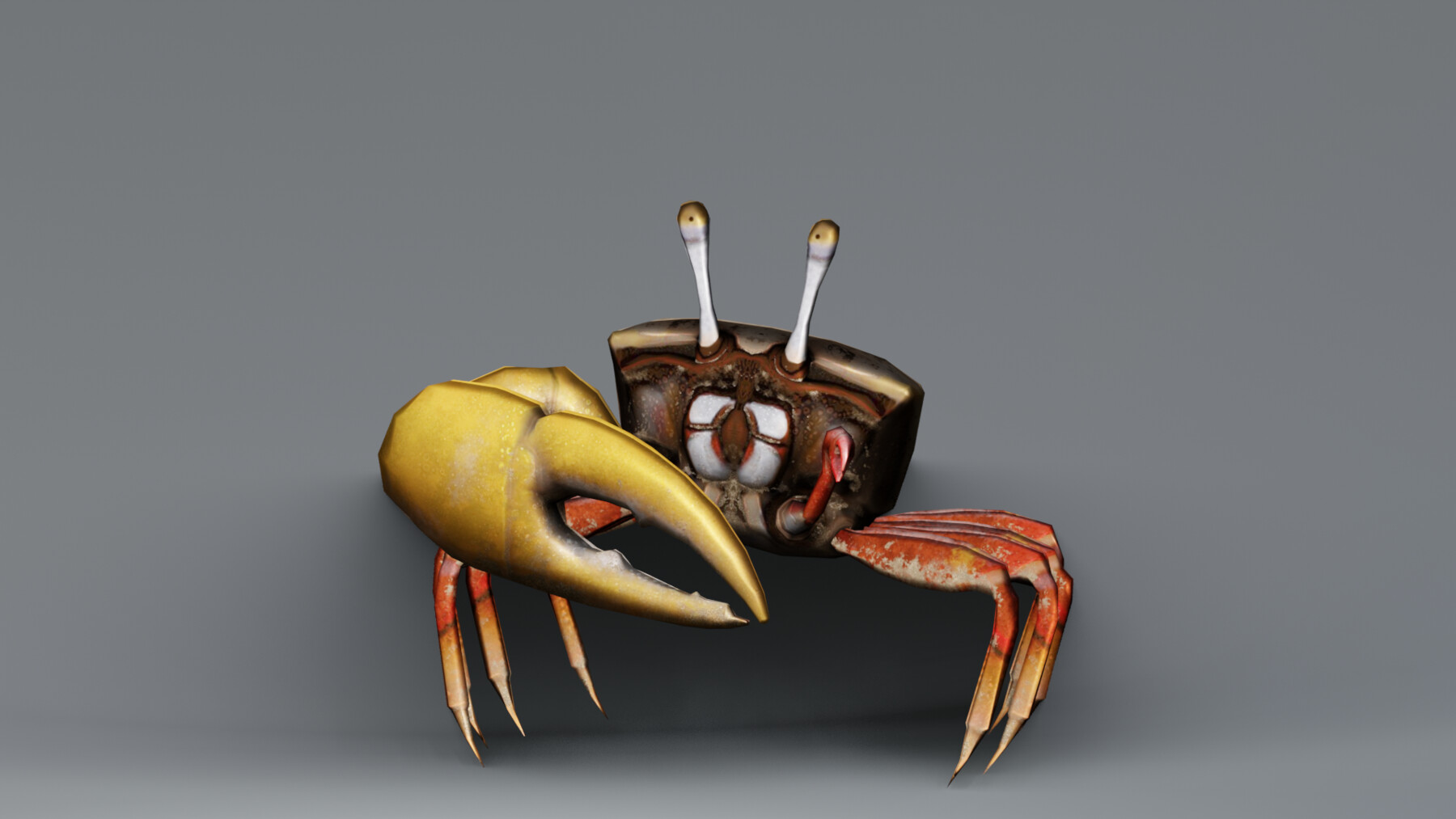 ArtStation - ANIMATED LOW POLY CRAB GAME READY | Game Assets