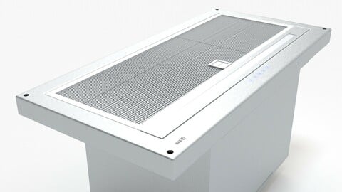 Concealed Range Hood Ivcu Series Ilve 3D Model