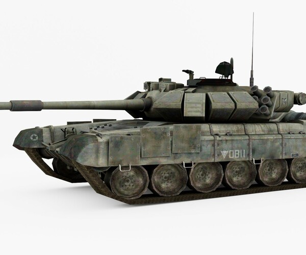 ArtStation - Т-90 (ALL OBJECTS ARE DETACHABLE) | Game Assets