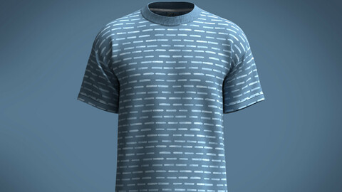 Men's Distracted Stripes T-Shirt