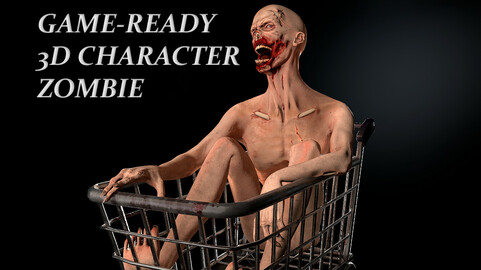 Game-Ready Character Zombie
