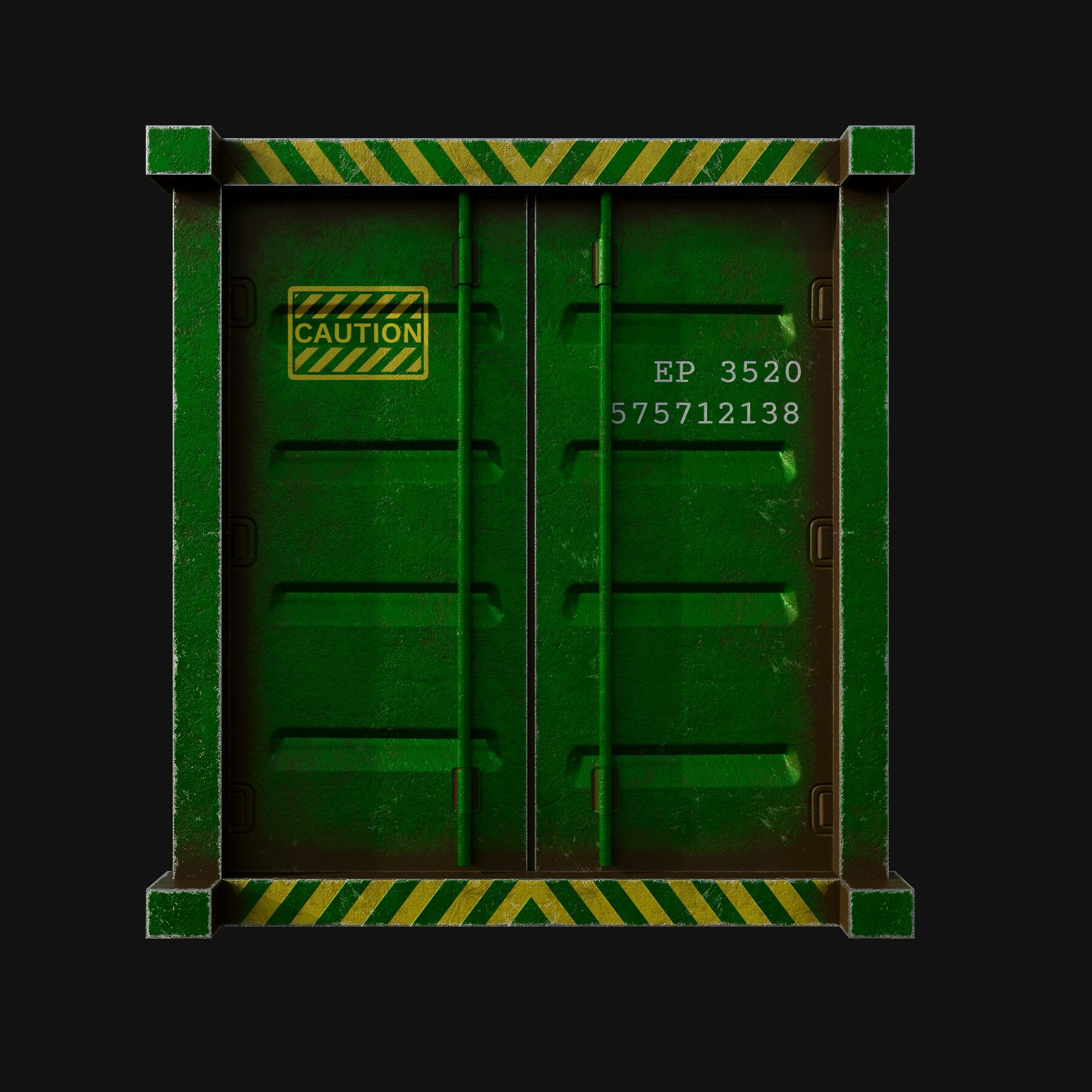 ArtStation Ship Container Game Ready Game Assets