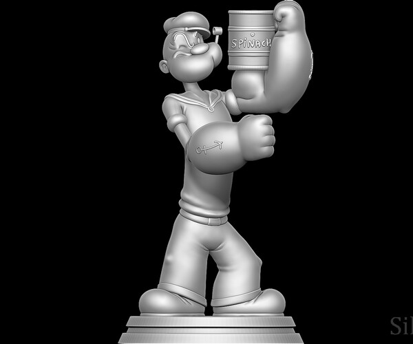 ArtStation - Popeye 3D print model | Resources